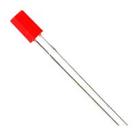 HLMP-S100 - LED, Red, Through Hole, 2mm x 5mm, 20 mA, 1.8 V, 637 nm - BROADCOM