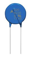 B72220S0300K101 - TVS Varistor, 30 V, 38 V, B722 Series, 93 V, Disc 20mm, Metal Oxide Varistor (MOV) - EPCOS