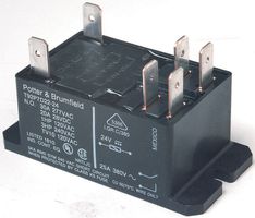 T92S7A22-240. - RELAY, DPST-NO, 277VAC, 28VDC, 40A - POTTER&BRUMFIELD - TE CONNECTIVITY