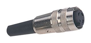 09 0572 00 08 - Circular Connector, 680 Series, Cable Mount Receptacle, 8 Contacts, Solder Socket - BINDER
