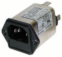 3EGG1-1.. - POWER ENTRY MODULE, PLUG, 3A - CORCOM - TE CONNECTIVITY