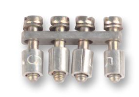 AKZ 1.5/2.5 Q4 JUMPER BAR - Jumper (Busbar), Jumper, SAK Series Modular Terminals, 4 Ways, Weidmuller AKZ - WEIDMULLER
