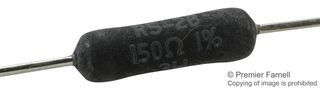 RS02B150R0FE12 - WIREWOUND RESISTOR, 150 OHM, 3W, 1% - VISHAY