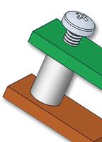 NSS 8 16 01 - Screw, Set, Pan Head Slotted, 8-32, Nylon 6.6, 25.4 mm Length - ESSENTRA COMPONENTS