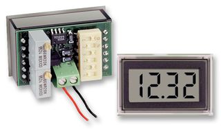 DMS-20LCD-4/20S-C - Process Monitor, DMS-20LCD Series, Current Loop, 4 to 20mA, 3.5 Digits, Unipolar - MURATA POWER SOLUTIONS