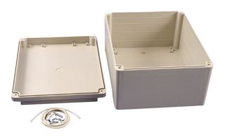 MC001291. - Plastic Enclosure, Sealed, Multipurpose, ABS, 250 mm, 200 mm, 130 mm, IP65 - MULTICOMP PRO