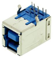 GSB3211311WEU USB Conn, 3.0 Type B, Receptacle, THT Amphenol ICC