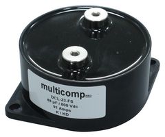 MP003993 - Power Film Capacitor, Metallized PP, Can, 65 µF, ± 10%, DC Link, Panel Mount - MULTICOMP PRO