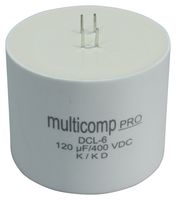 MP004012 - Power Film Capacitor, Metallized PP, Can, 27 µF, ± 10%, DC Link, Through Hole - MULTICOMP PRO