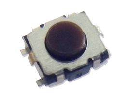 MPBEG-W-Q - Tactile Switch, with Ground Pin, SPST-NO, Miniature, Top Actuated, SMD, Round Button, 200 gf - MULTICOMP PRO