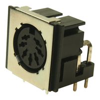 MP-FM6727X - DIN Audio / Video Connector, 7 Contacts, Jack, PCB Mount, Through Hole Right Angle - MULTICOMP PRO