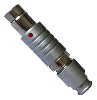 MCP-M1P106S52B-IP68 - Circular Connector, Standard Circular Connector, MP IP68 Metal Push Pull Series, Cable Mount Plug - MULTICOMP PRO