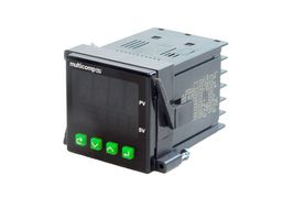 MP-4T2A0 - Temperature Controller, J/K/R/S/T/Pt100, 0.5%, 12 VDC, 0 °C to 60 °C - MULTICOMP PRO