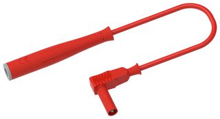 MP-EV6-ITL-150-R+BL - Test Lead Set, 6mm Banana Jack, Shrouded, 4mm Right Angle Banana Plug, Shrouded, 1 kV, 12 A - MULTICOMP PRO