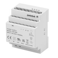 MP100S-4802080 - AC/DC DIN Rail Power Supply (PSU), ITE, Industrial & Household, 1 Output, 100 W, 48 VDC, 2.08 A - MULTICOMP PRO