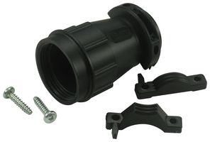 UTG16AC - Circular Connector Clamp, Straight w/ strain relief, 16, 17 mm, Souriau Trim Trio UTG - SOURIAU-SUNBANK / EATON
