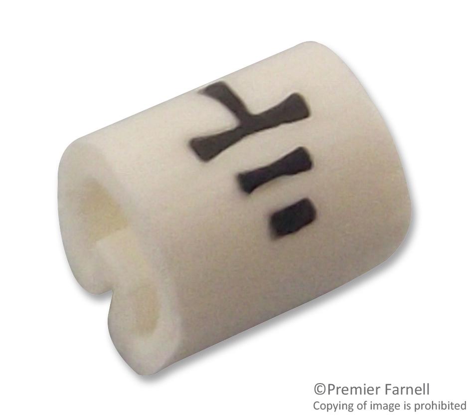 TE CONNECTIVITY Wire Markers - Clip Style 05801940 CABLE MARKER, EARTH, PK100 TE CONNECTIVITY 146606 05801940