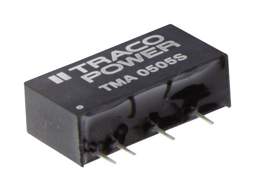 TMA 1205D CONVERTER, DC/DC, 1W, +/-5V/0.1A TRACO POWER