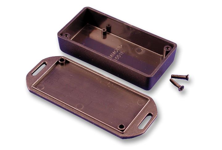 1551PFLGY BOX, ABS, FLANGED, GREY HAMMOND