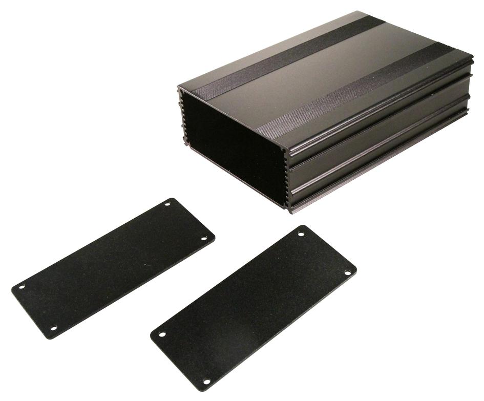 B3-160BK CASE, ALUMINIUM, 109X45X160MM BOX ENCLOSURES