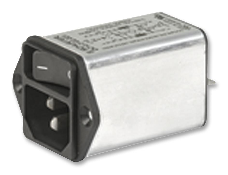 DC12.5102.001 FILTER, INLET, 2 POLE SWITCHED, 10A SCHURTER