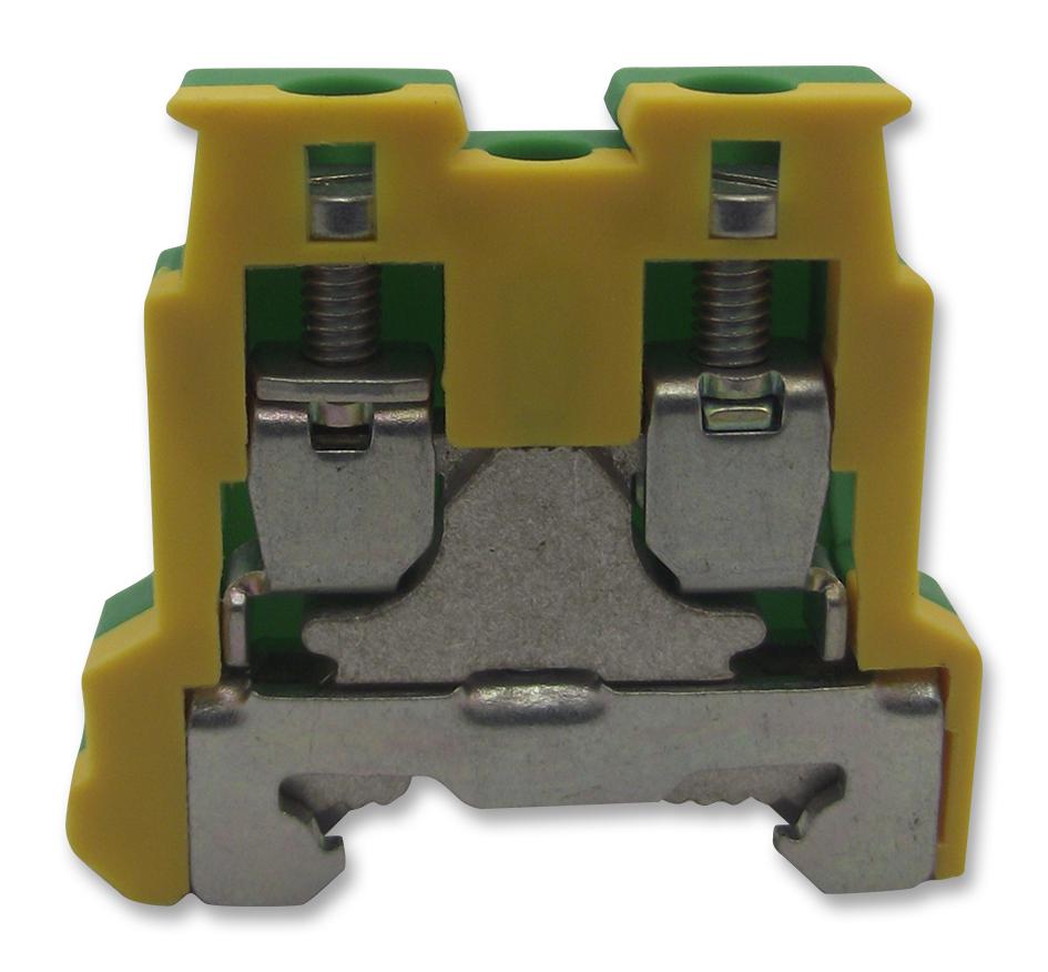AKE 2.5 TERMINAL BLOCK, DIN RAIL, 2POS, 12AWG WEIDMULLER
