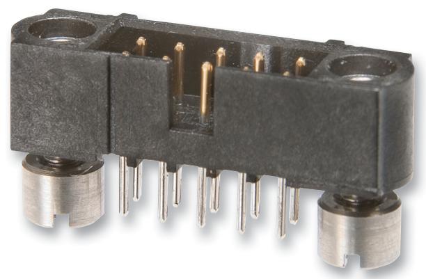 M80-5100842 PLUG, VERTICAL, DIL, BD MNT, 8WAY HARWIN