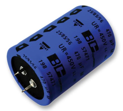 MAL219847151E3 CAP, 150µF, 450V, ALU ELEC, SNAP IN VISHAY