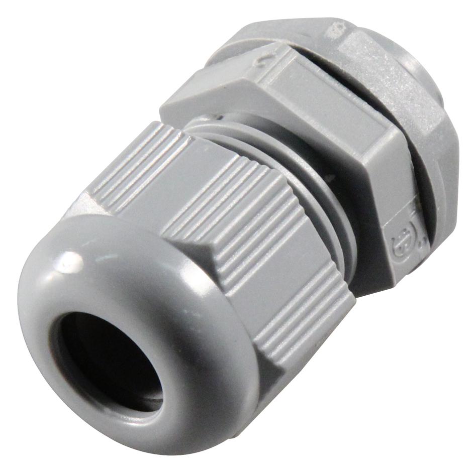 PP001678 CABLE GLAND, NYLON, 3MM-6.5MM, GREY,PK10 MULTICOMP PRO
