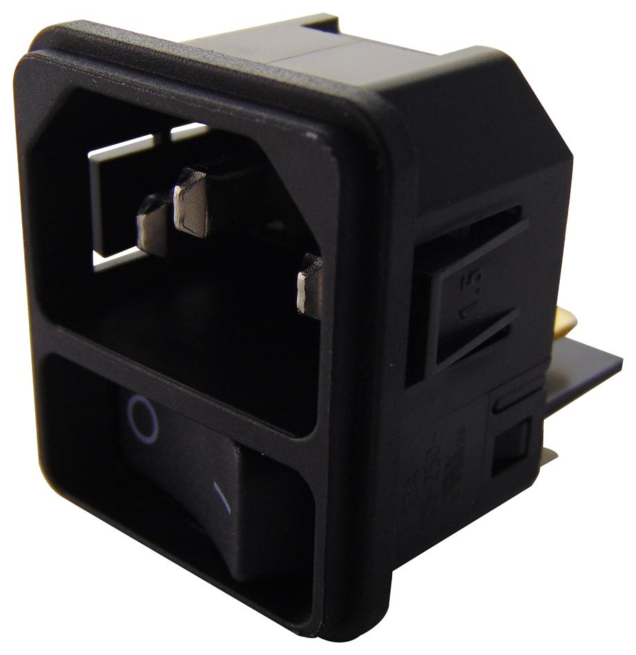 DC11.0001.201 MODULE, POWER ENTRY, 2POLE SCHURTER