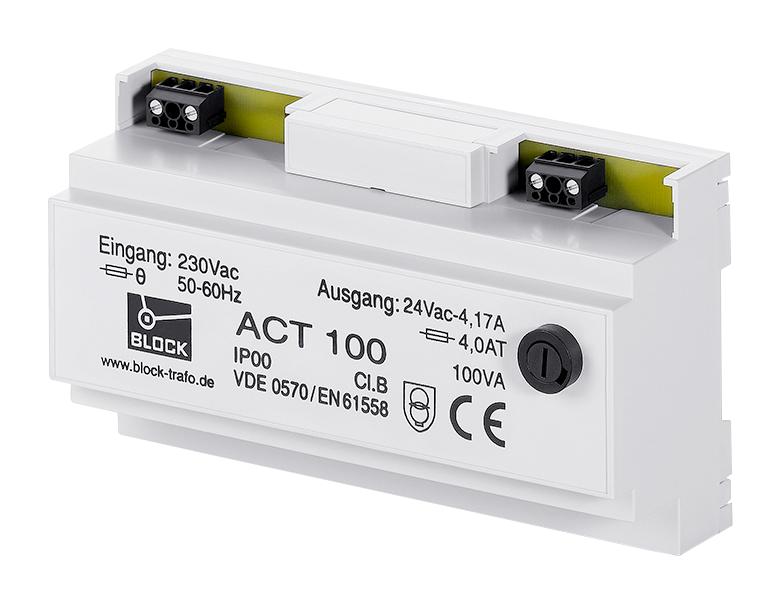 ACT25 TRANSFORMER, SAFETY, 25VA BLOCK