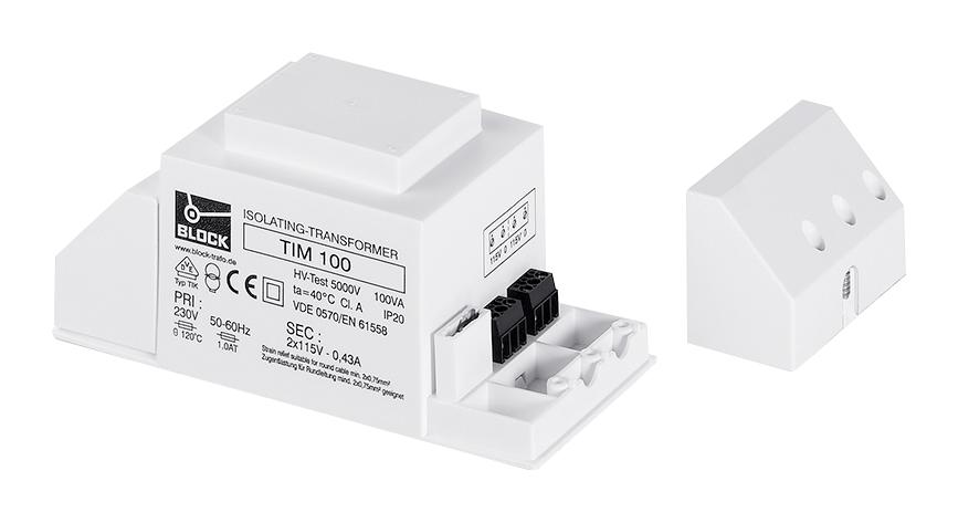 TIM800 TRANSFORMER, ISOLATING, 800VA BLOCK