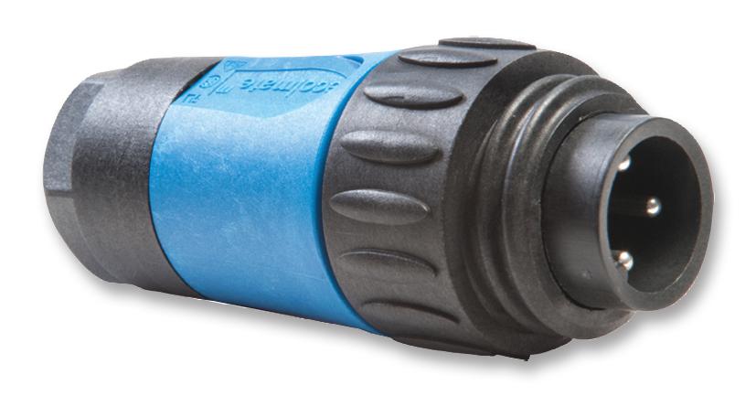 C016 10H006 010 10 PLUG, FREE, CRIMP, 6P+E WAY AMPHENOL SINE/TUCHEL