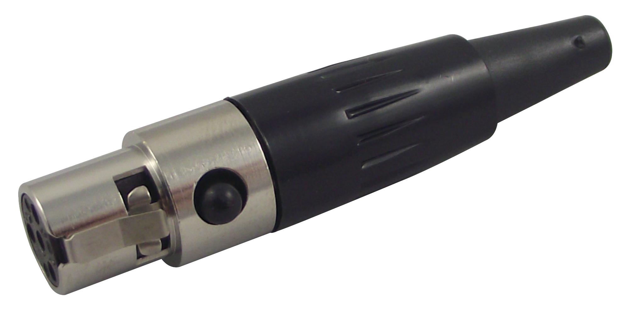 TA4FX SOCKET, TINI, Q-G, IN-LINE, 4POLE SWITCHCRAFT/CONXALL