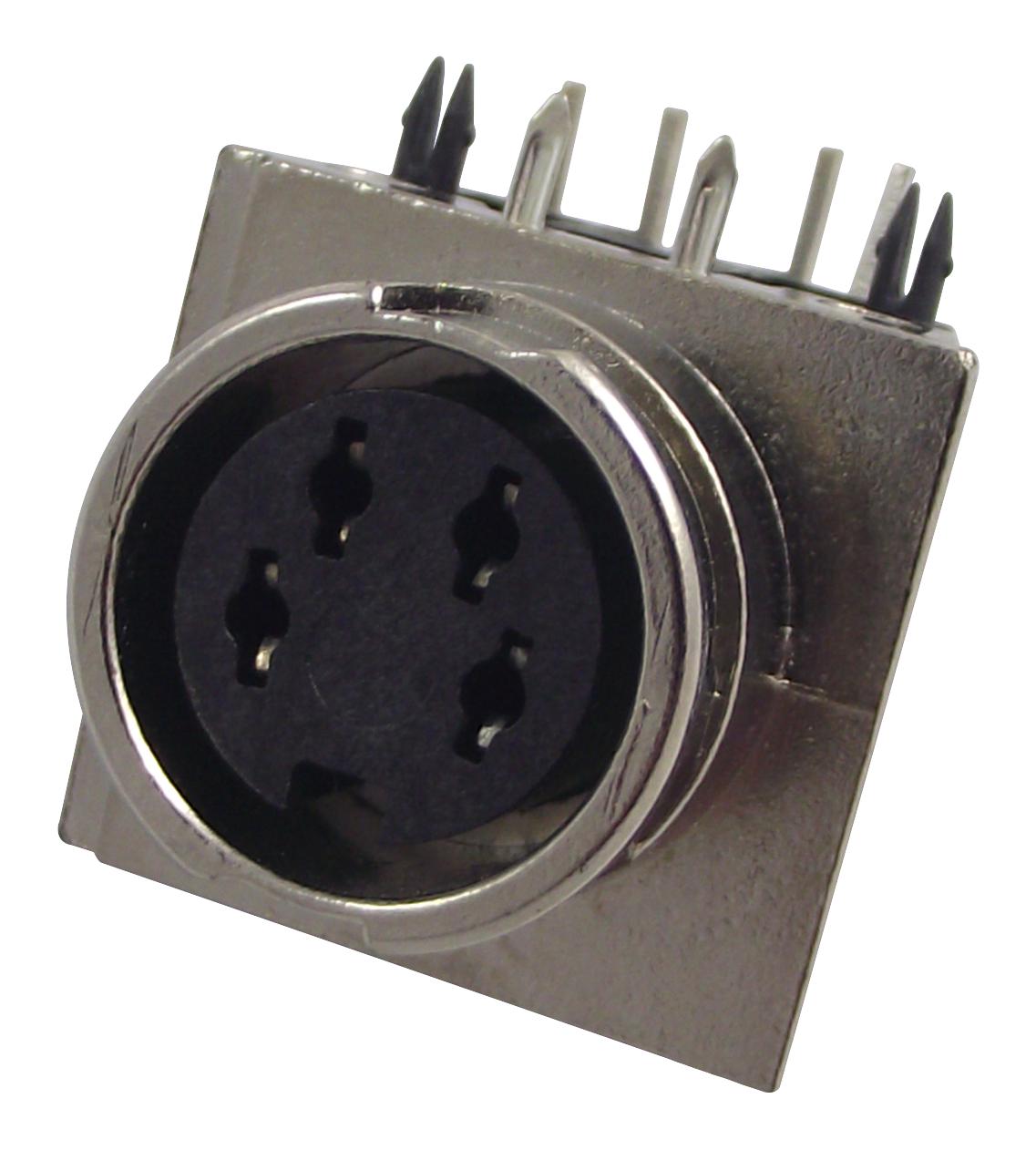 71251-040/0800 SOCKET, DIN, PCB, 4PIN PREHKEYTEC