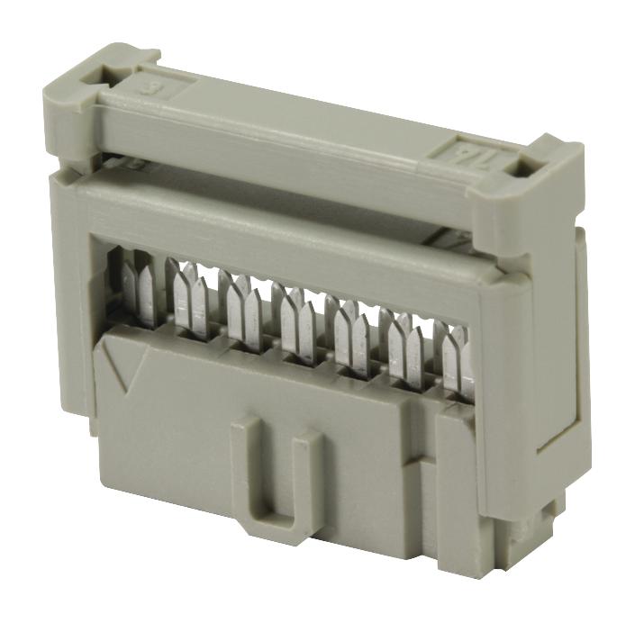 09 18 520 6803 SOCKET, IDC, 20WAY HARTING