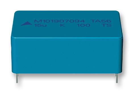 B32524Q1106K000 CAP, 10µF, 100V, 10%, PET EPCOS