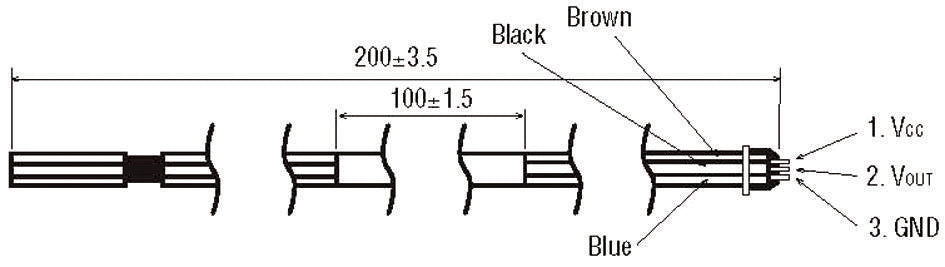 D6F-CABLE2 CABLE FOR D6F03A3000 OMRON