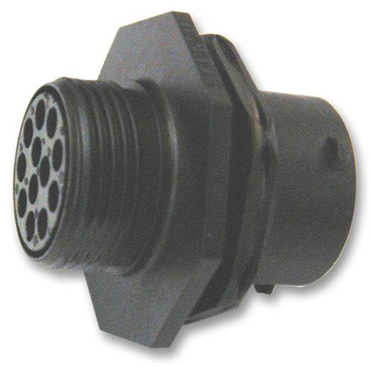 UTS7103S RECEPTACLE, JAM NUT, SIZE10, 3WAY, SKT SOURIAU-SUNBANK / EATON