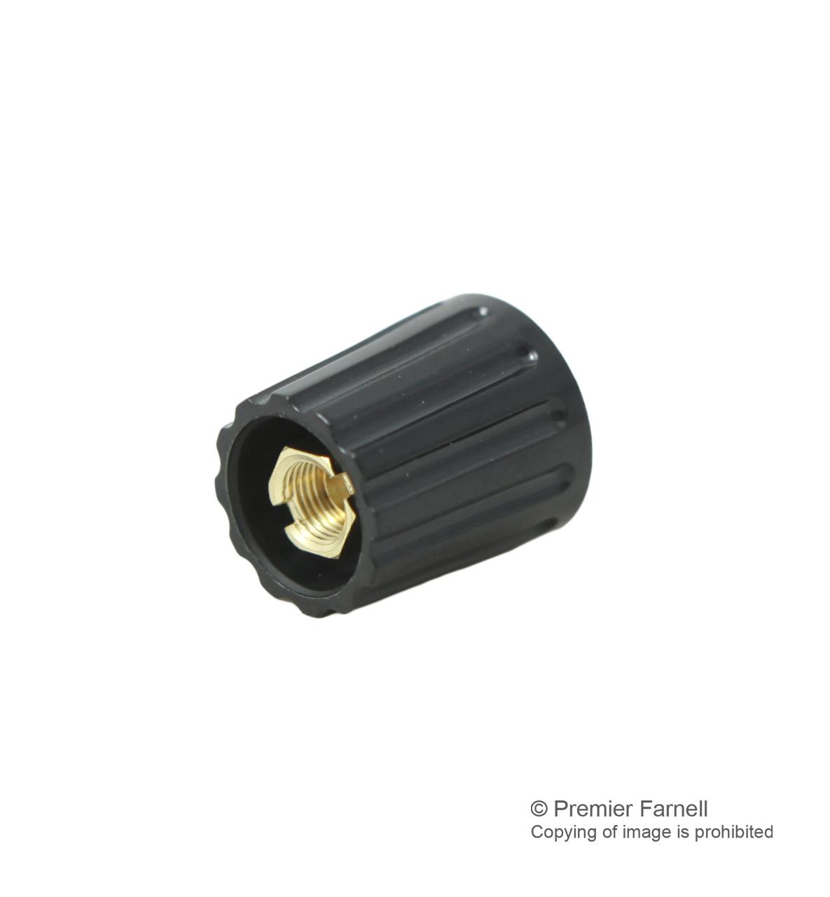 020-3420 KNOB, BLACK ELMA