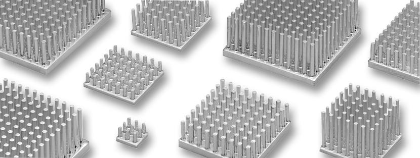 ICK S 45 X 45 X 20 HEAT SINK, PIN FISCHER ELEKTRONIK