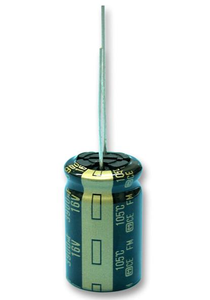 EEUFM1C102 CAP, 1000µF, 16V, 20% PANASONIC