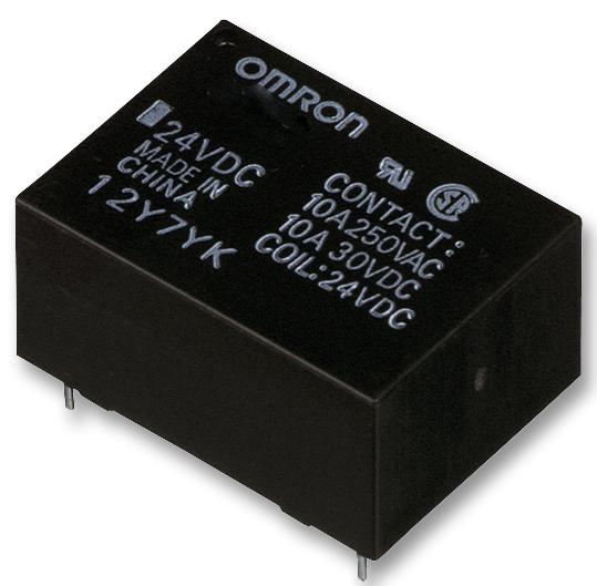 G5CA-1AE DC24 RELAY, SPST, 125VAC, 30VDC, 15A OMRON
