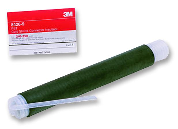 8425-8 COLD SHRINK SLEEVE, EPDM, 21MM, BLK 3M