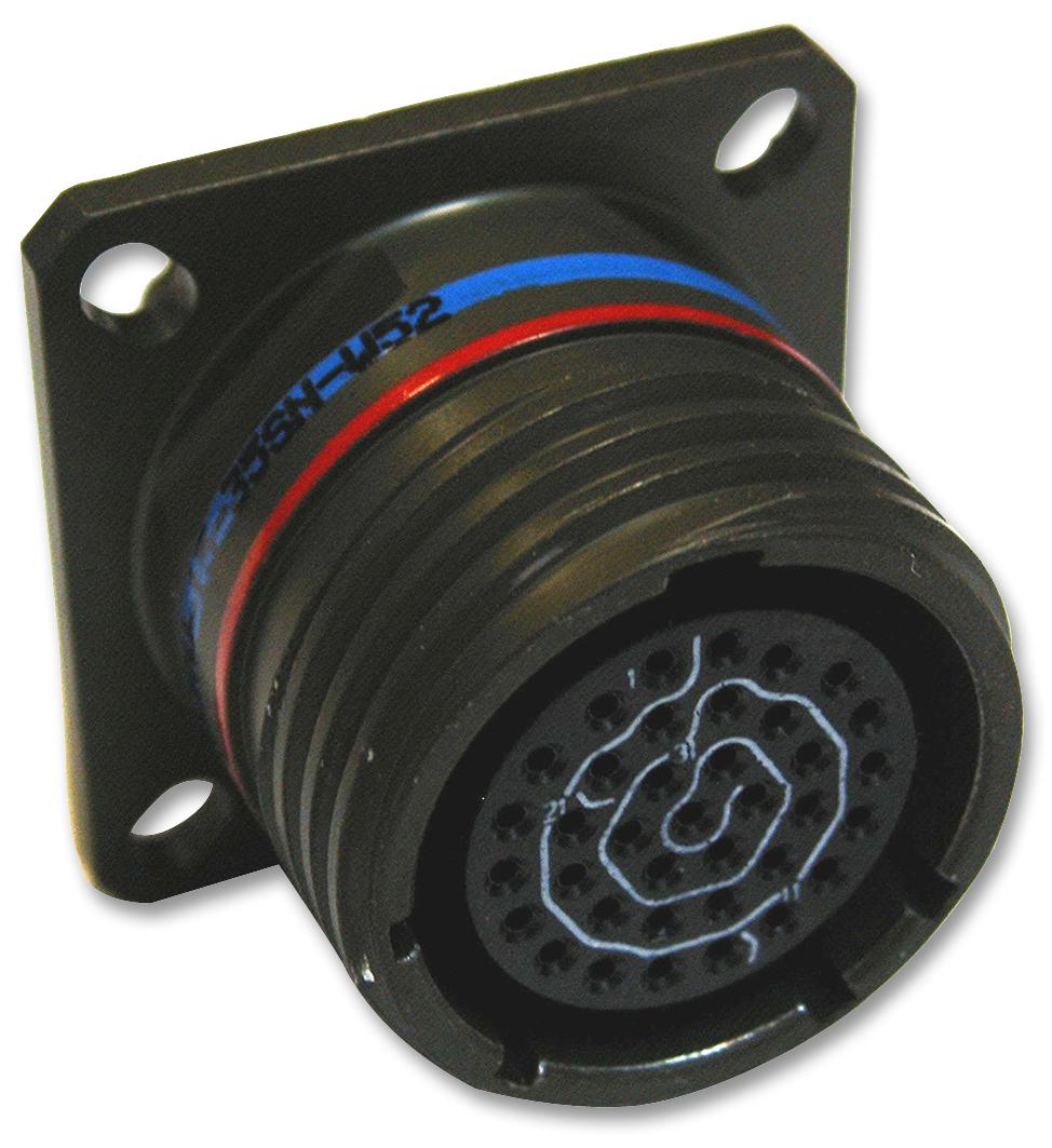 CTVP00RW-25-24PC CIRCULAR CONN, RCPT, 25-24, WALL MOUNT AMPHENOL AEROSPACE