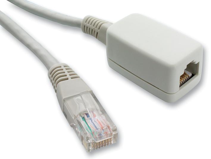 1966-2 LEAD, RJ45, CAT6, EXTENSION, 2M VIDEK