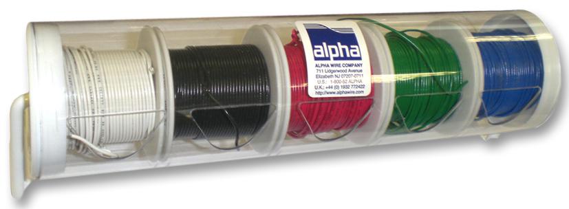 HUKIT20 NC032 HOOK UP WIRE KIT, UL1007/1569, 22AWG ALPHA WIRE