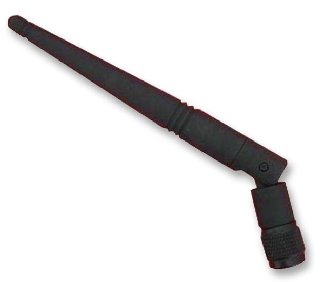 ANT-24G-WHJ-SMA ANTENNA, WHIP, SMA, 90D, 2.4GHZ RF SOLUTIONS