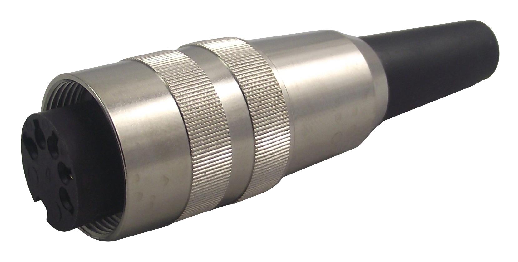 KV50 SOCKET, DIN, STRAIGHT, 5WAY LUMBERG