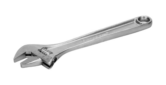 8070C SPANNER, ADJUSTABLE, CHROME PLATED, 6" BAHCO